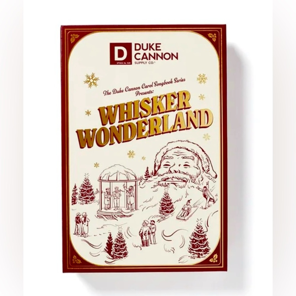 Duke Cannon Whisker Wonderland Grooming Set - Red and White